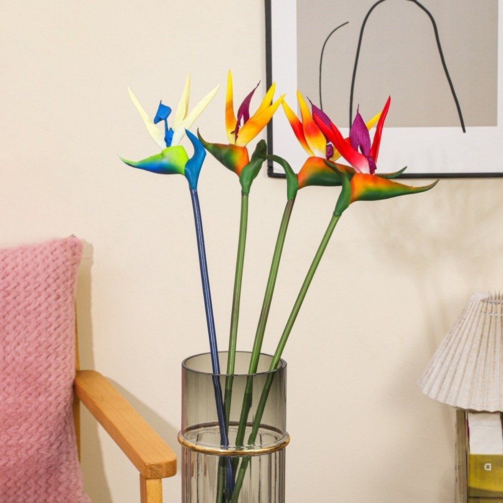Bird Paradise Strelitzia - New Long Stem Artificial Bird of