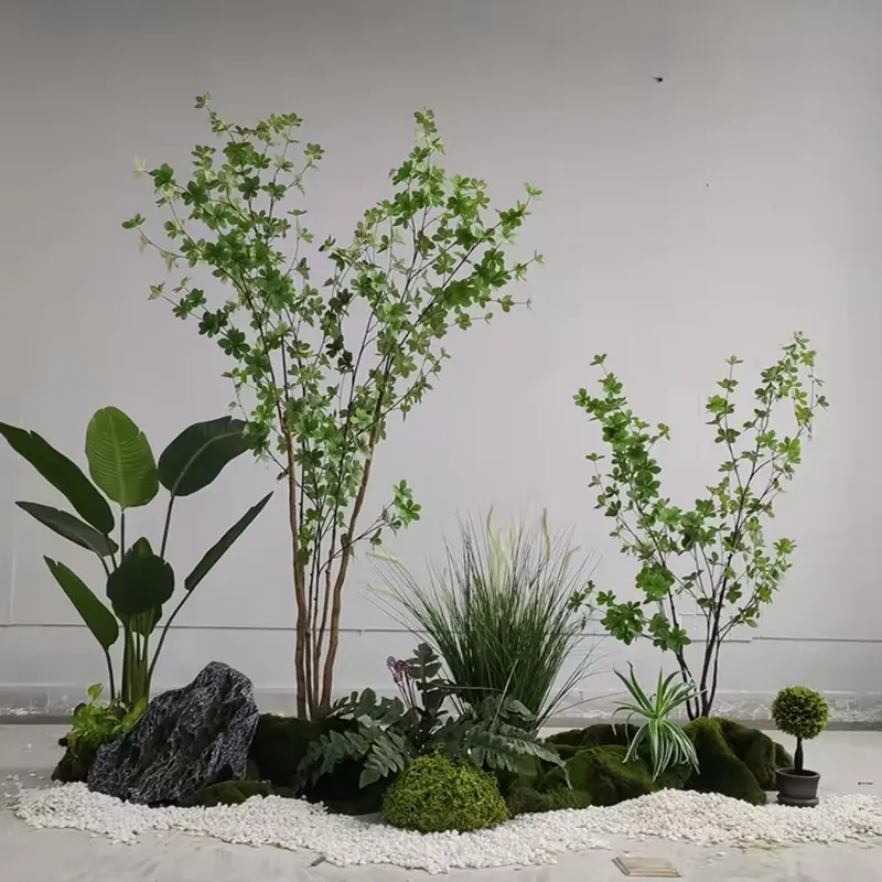 Ficus Lyrata Tree - Display Art Craft Faux Ficus Lyrata