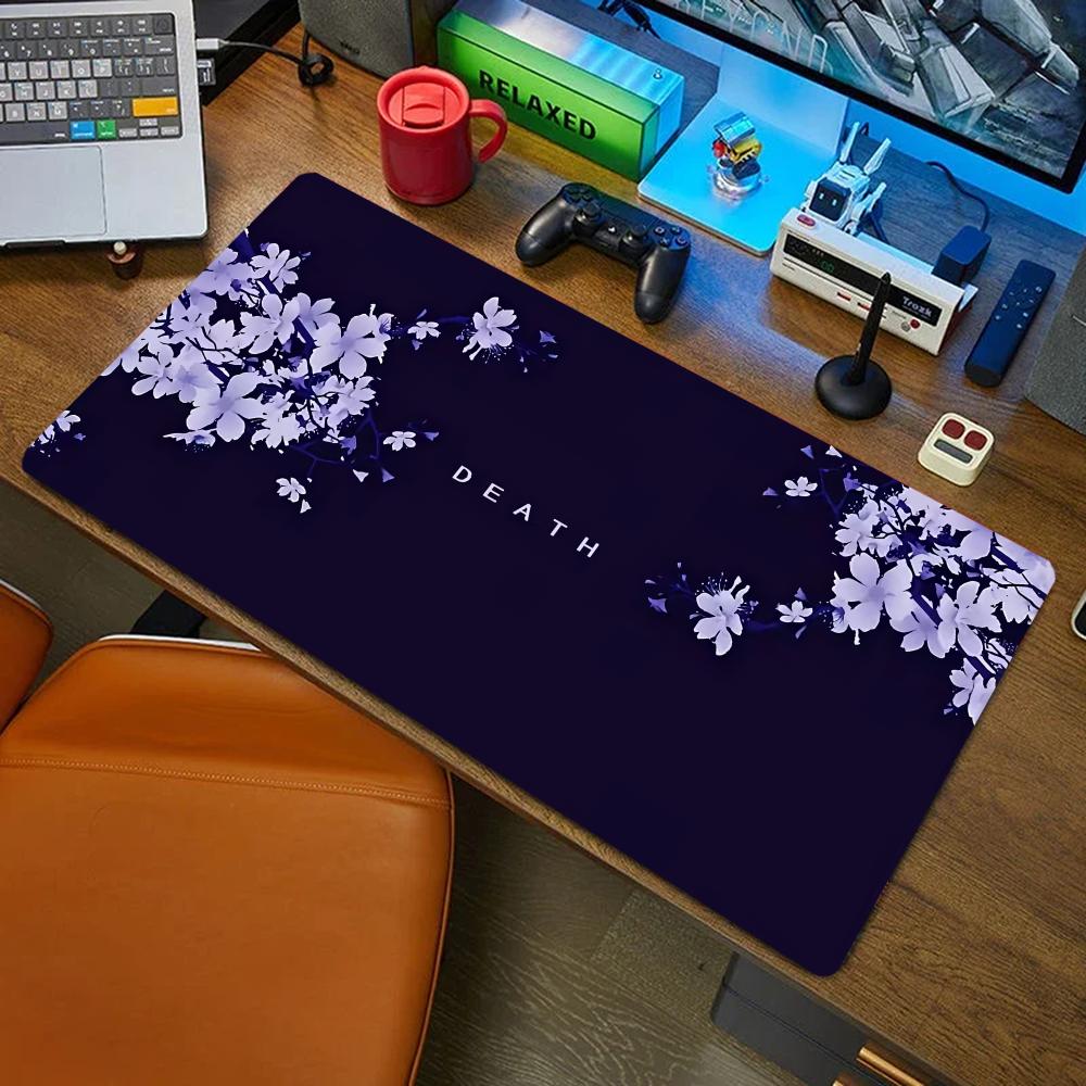 Tradescantia Purple - Purple flowers Mouse Pad Desk Mat