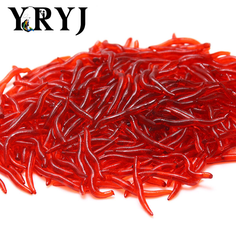 Aglaonema Red - 3.5cmSoft Lure Bass Bream Bloodworm Fishing