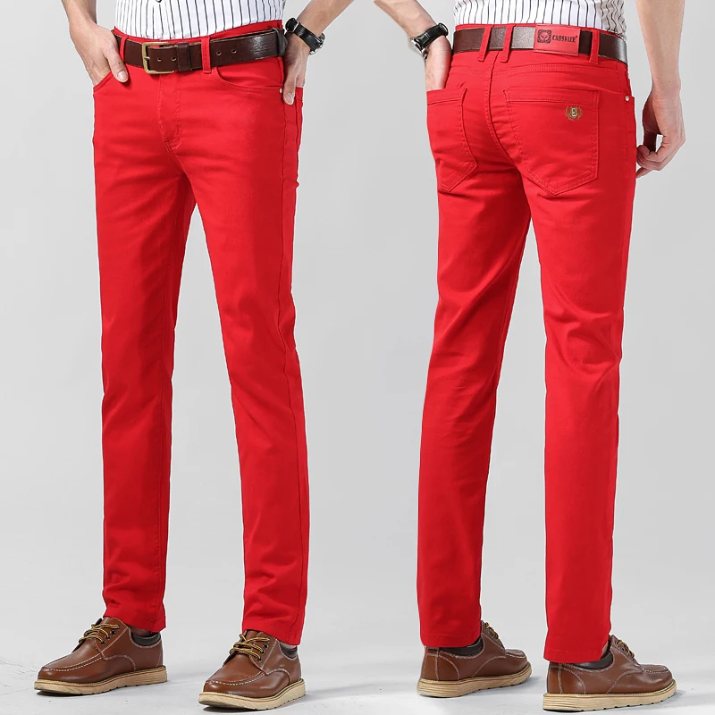 Men's Colorful Denim Stretch S - Aglaonema Red ulasan dan harga