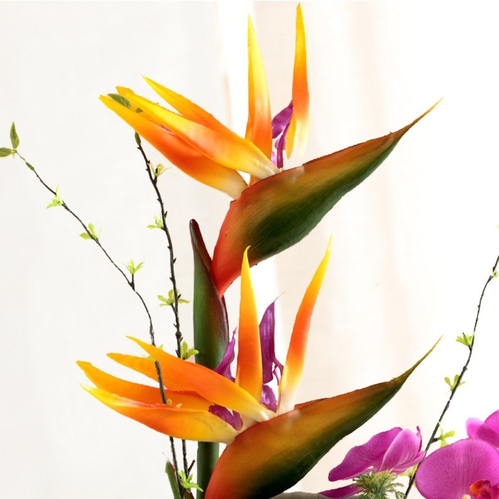 Long Stem Artificial Bird of P - Bird Paradise Strelitzia ulasan dan harga