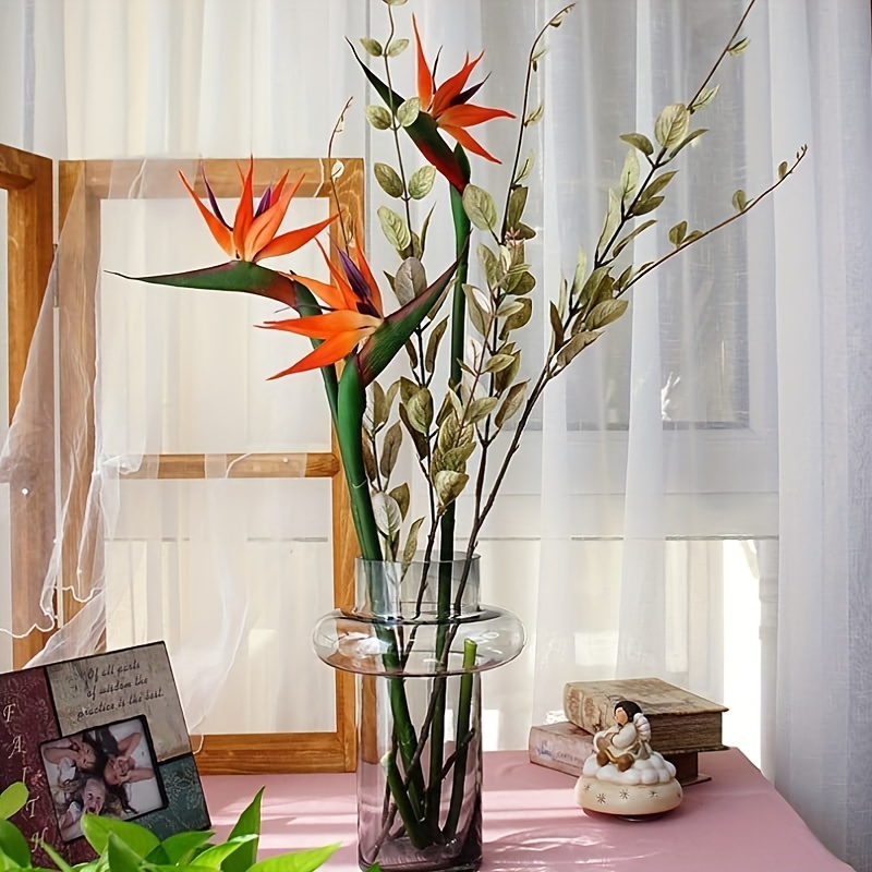 3pcs Artificial Bird Of Paradi - Bird Paradise Strelitzia ulasan dan harga