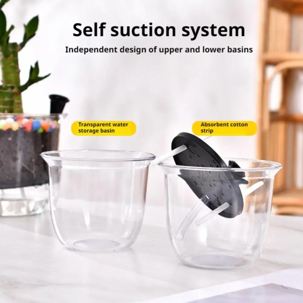 2Pcs Self-Watering Pot, Pots f - Aloe Vera Pot ulasan dan harga