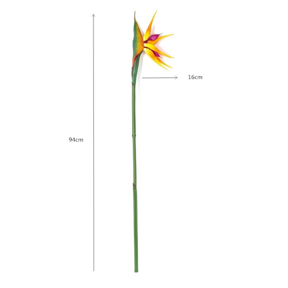 New Long Stem Artificial Bird  - Bird Paradise Strelitzia ulasan dan harga