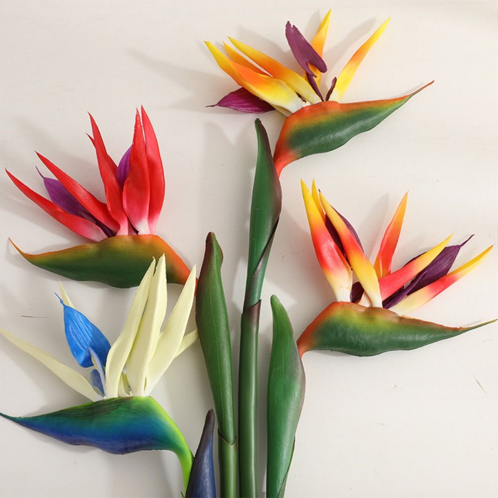 New Long Stem Artificial Bird  - Bird Paradise Strelitzia ulasan dan harga