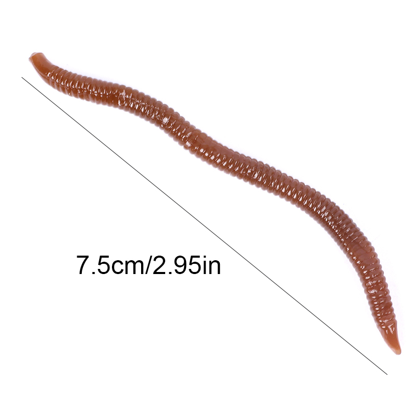 NGB  Lifelike Red Worm 7.5CM 1 - Aglaonema Red ulasan dan harga
