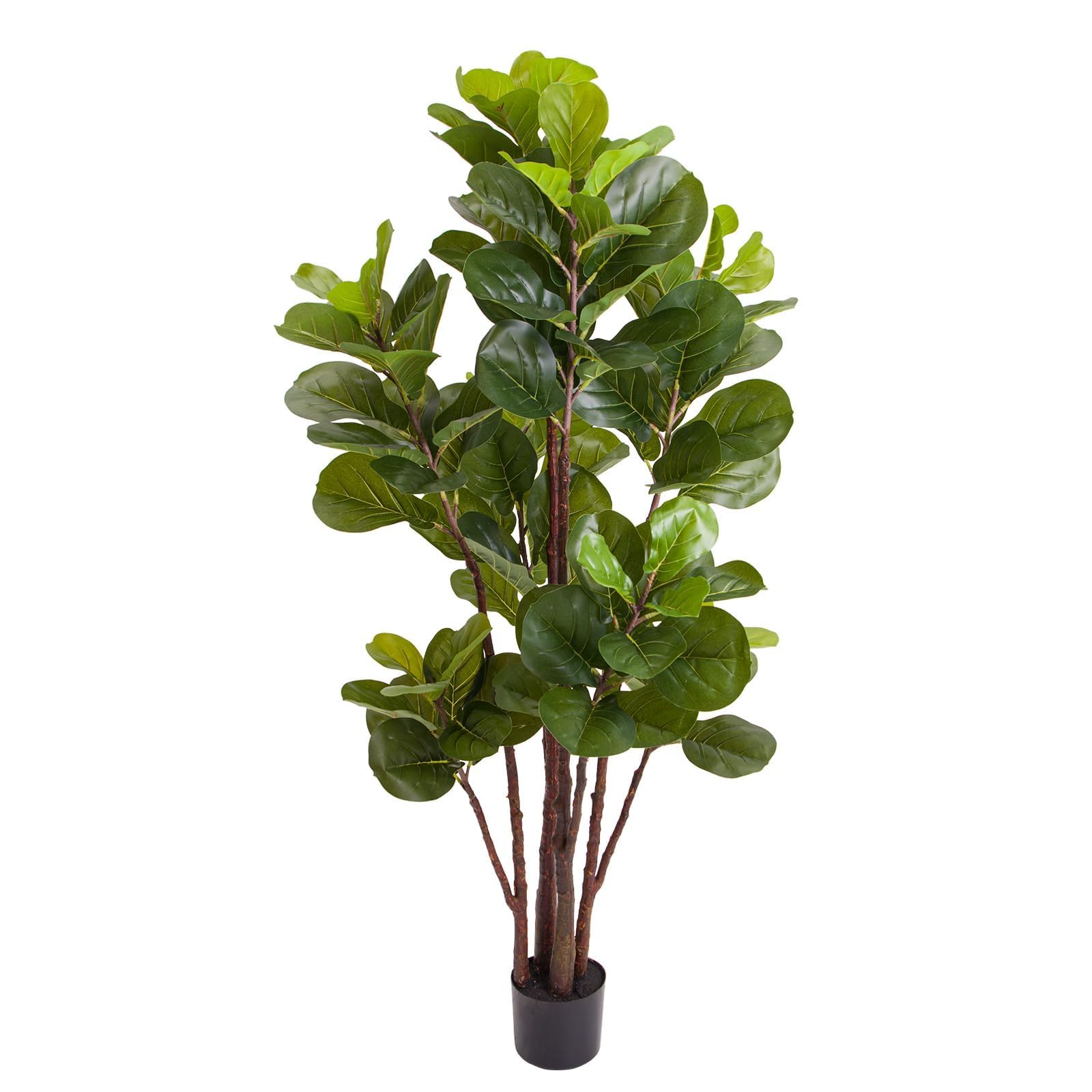 Fiddle Leaf Fig Tree Artificia - Ficus Lyrata Tree ulasan dan harga