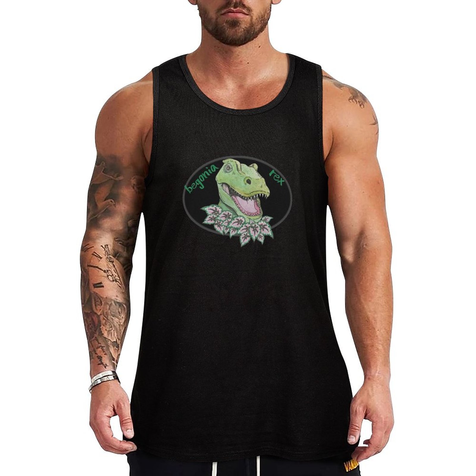 T rex begonia Tank Top Street  - Begonia Rex ulasan dan harga