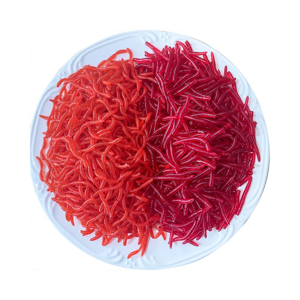 100pcs/Bottle Realistic Tackle - Aglaonema Red ulasan dan harga