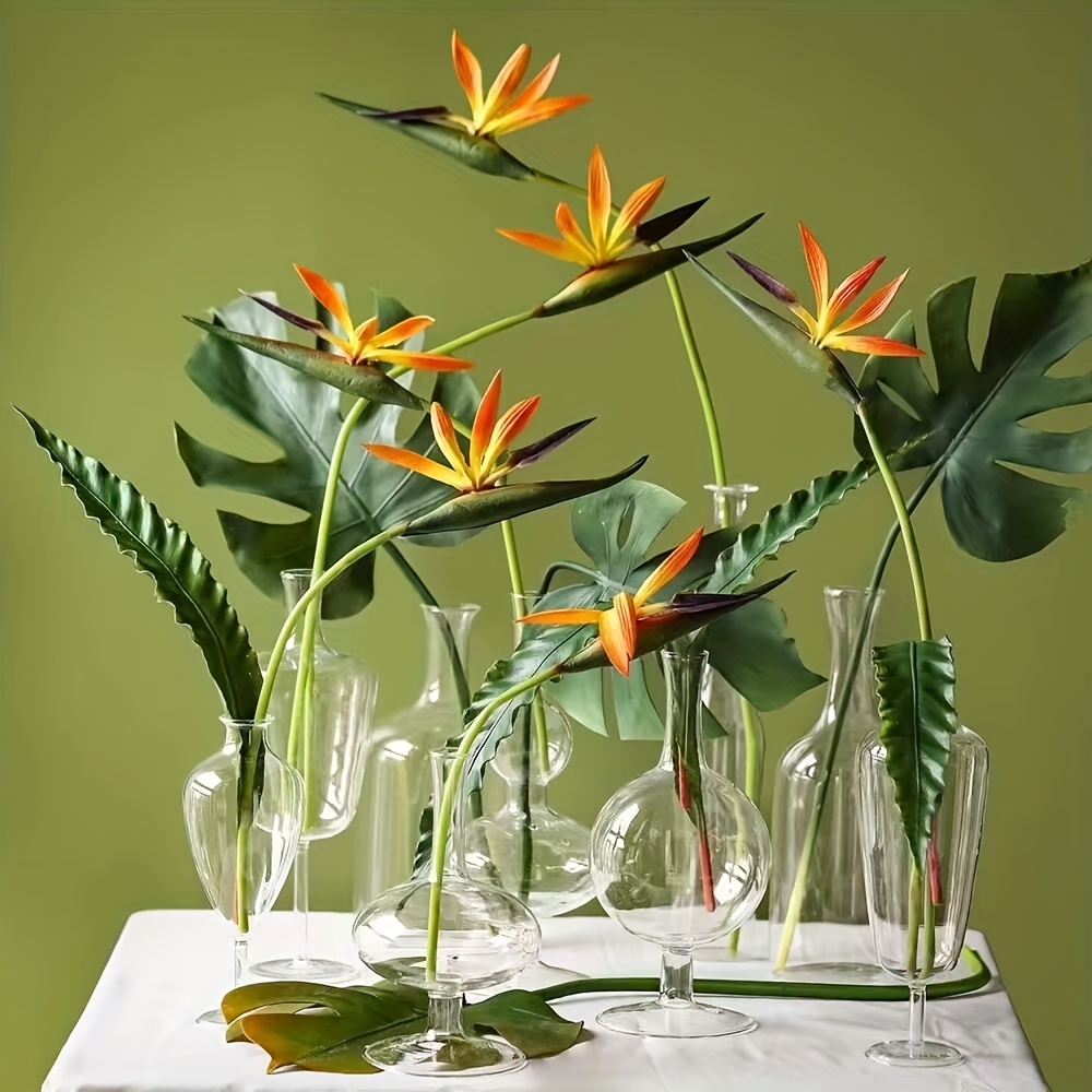 Artificial Flowers Bird of Par - Bird Paradise Strelitzia ulasan dan harga