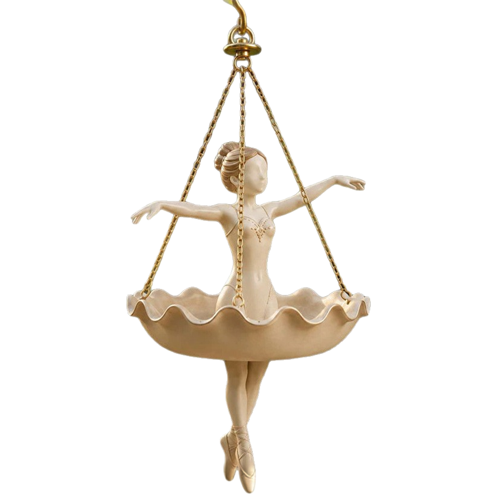 Resin Ballet Dancer Hanging Pl - Spider Plant Hanging ulasan dan harga