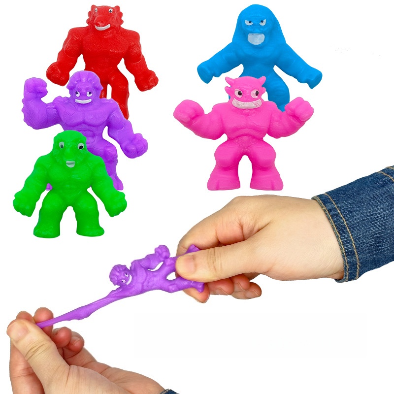 10pcs Kids Character Soft Mud  - Monstera Adansonii ulasan dan harga