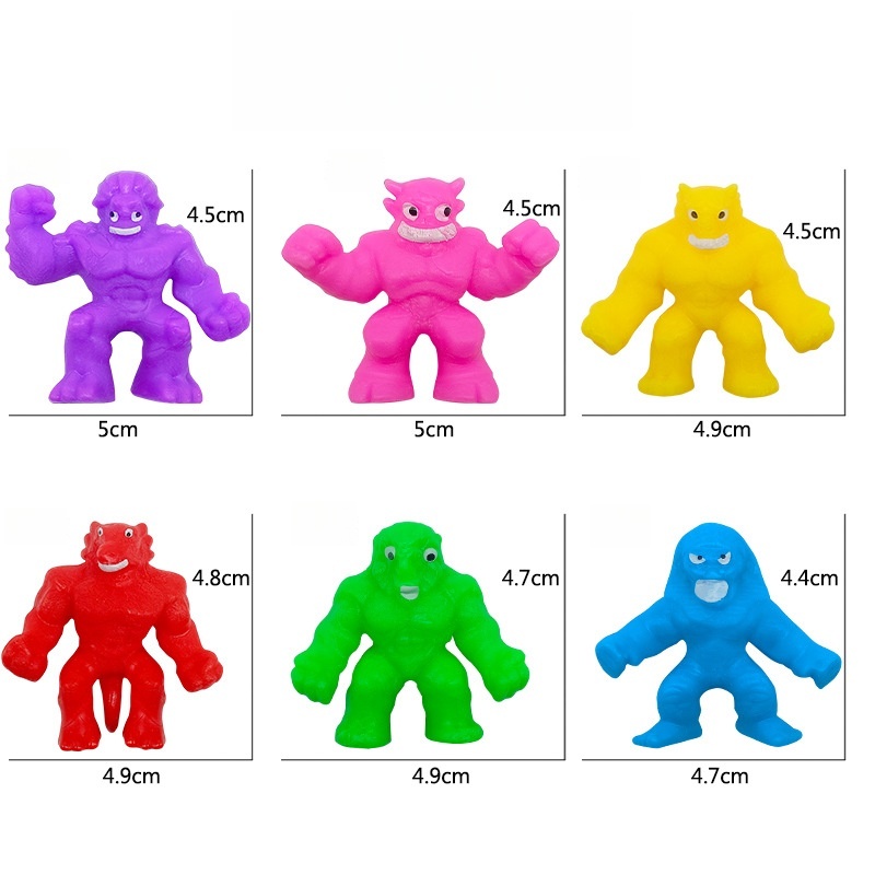 10pcs Kids Character Soft Mud  - Monstera Adansonii ulasan dan harga