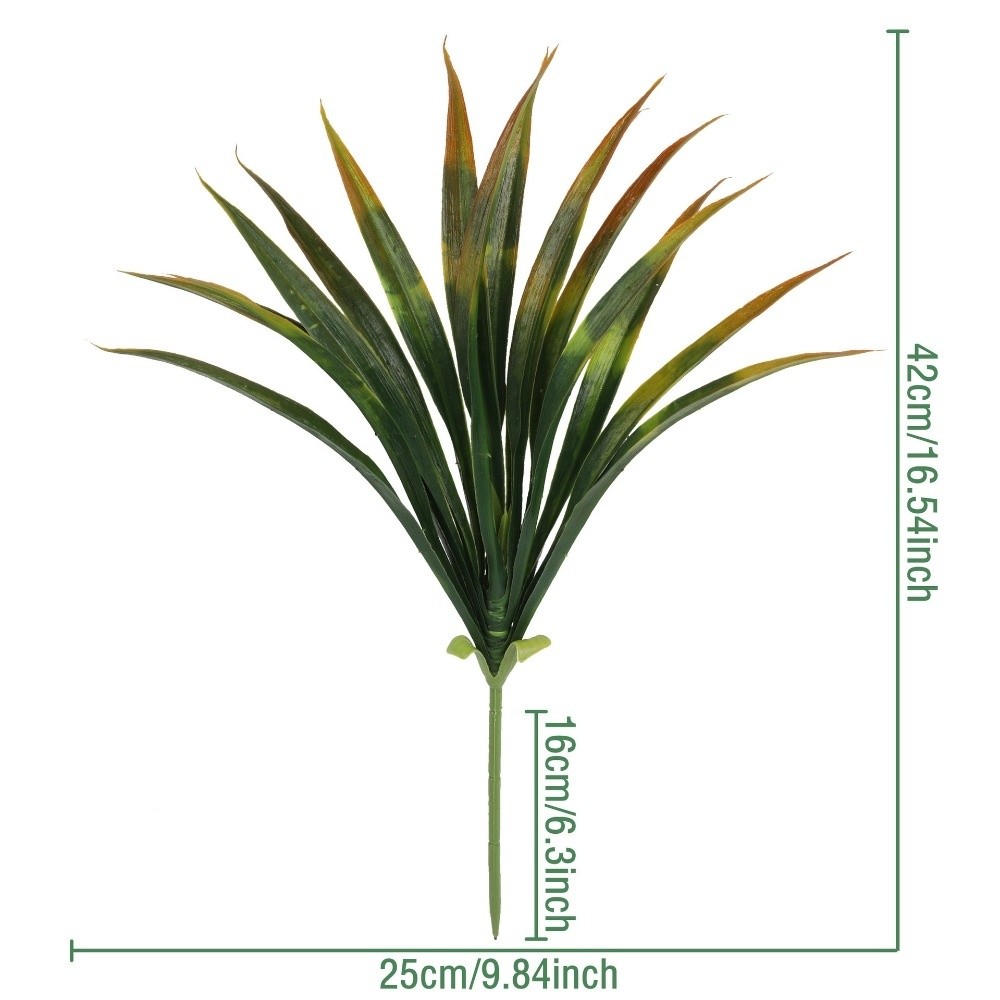 Realistic 42cm Artificial Orch - Spider Plant Hanging ulasan dan harga