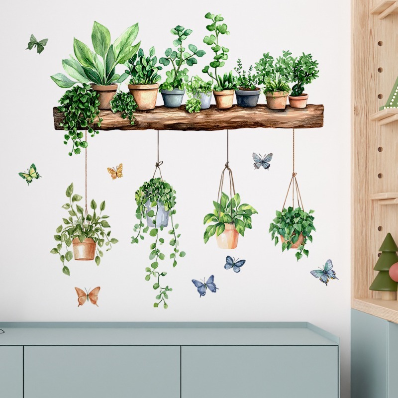 3D Potted Green Plant Shelf Wa - Echeveria Succulent ulasan dan harga