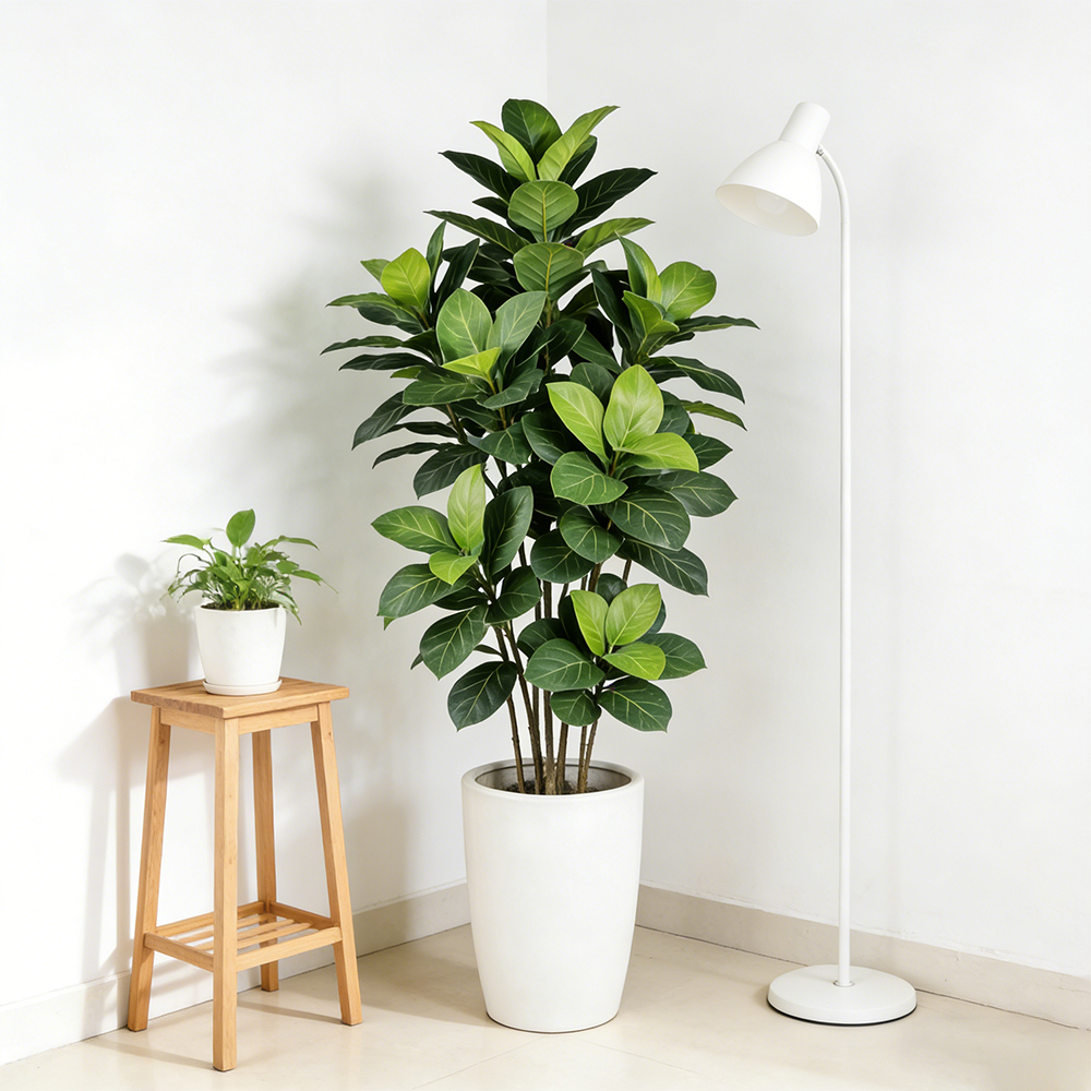 70-130cm Artificial Ficus Plan - Ficus Lyrata Tree ulasan dan harga