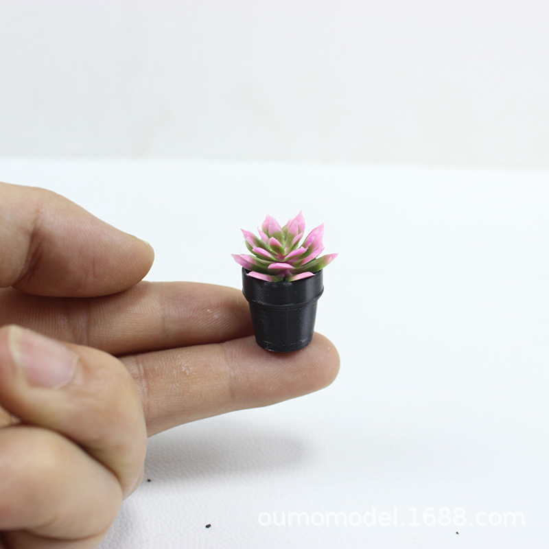 Mini Simulated Plants Cactus S - Echeveria Succulent ulasan dan harga