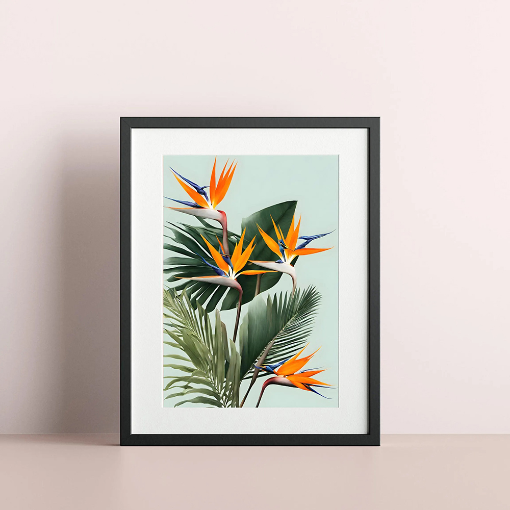 Bird of Paradise Wall arts, St - Bird Paradise Strelitzia ulasan dan harga