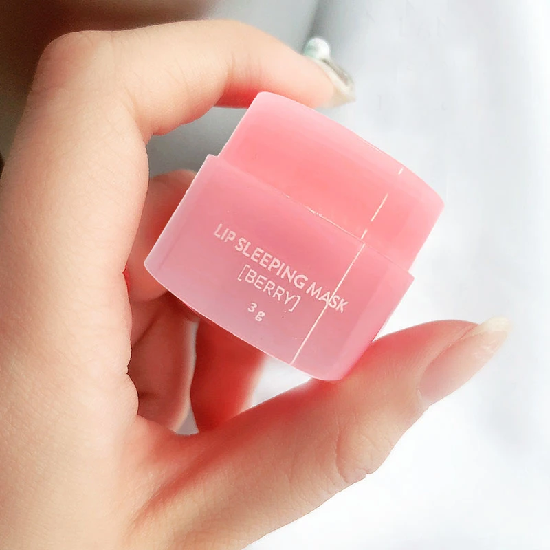 3g Korea Lip Mask Lip Sleep Ma - Aglaonema Red ulasan dan harga