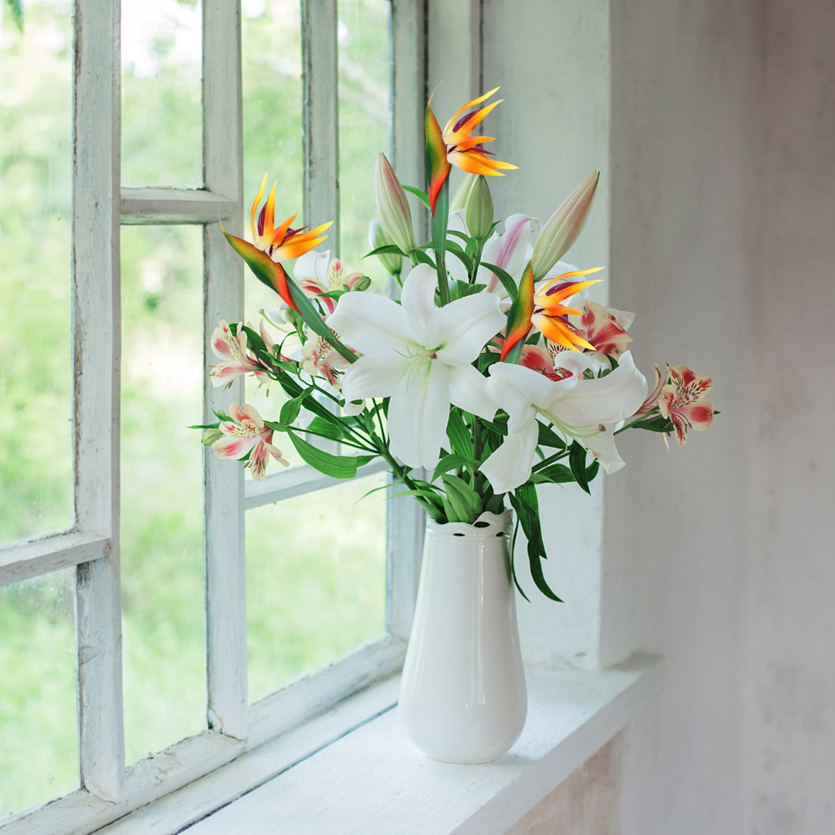 Faux Bird of Paradise Plant Ar - Bird Paradise Strelitzia ulasan dan harga